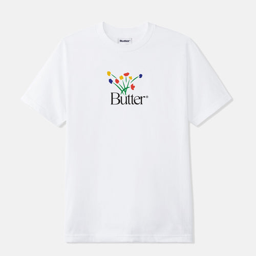 Butter Goods - Bouquet T-Shirt - White