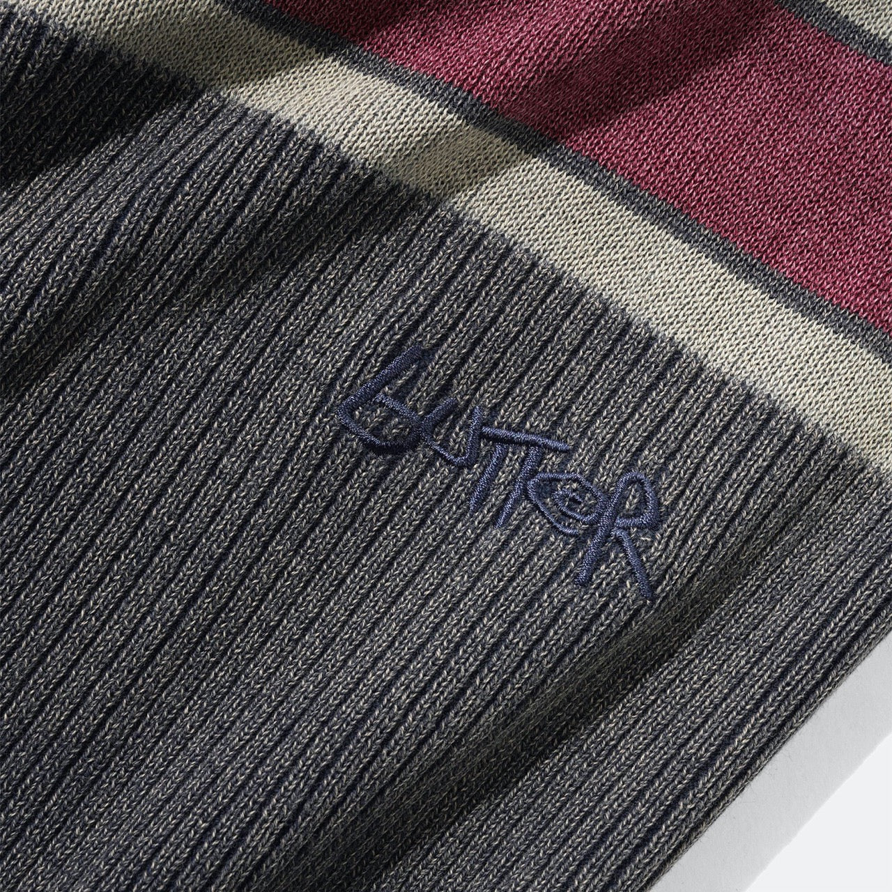 Butter Goods - Break Knit Sweater - Washed Navy