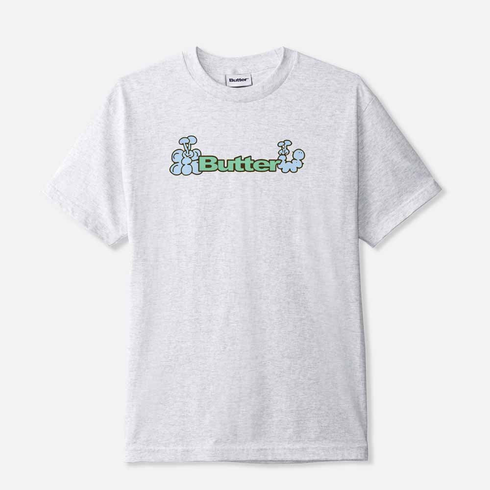 Butter Goods - Bugs Logo T-Shirt - Ash