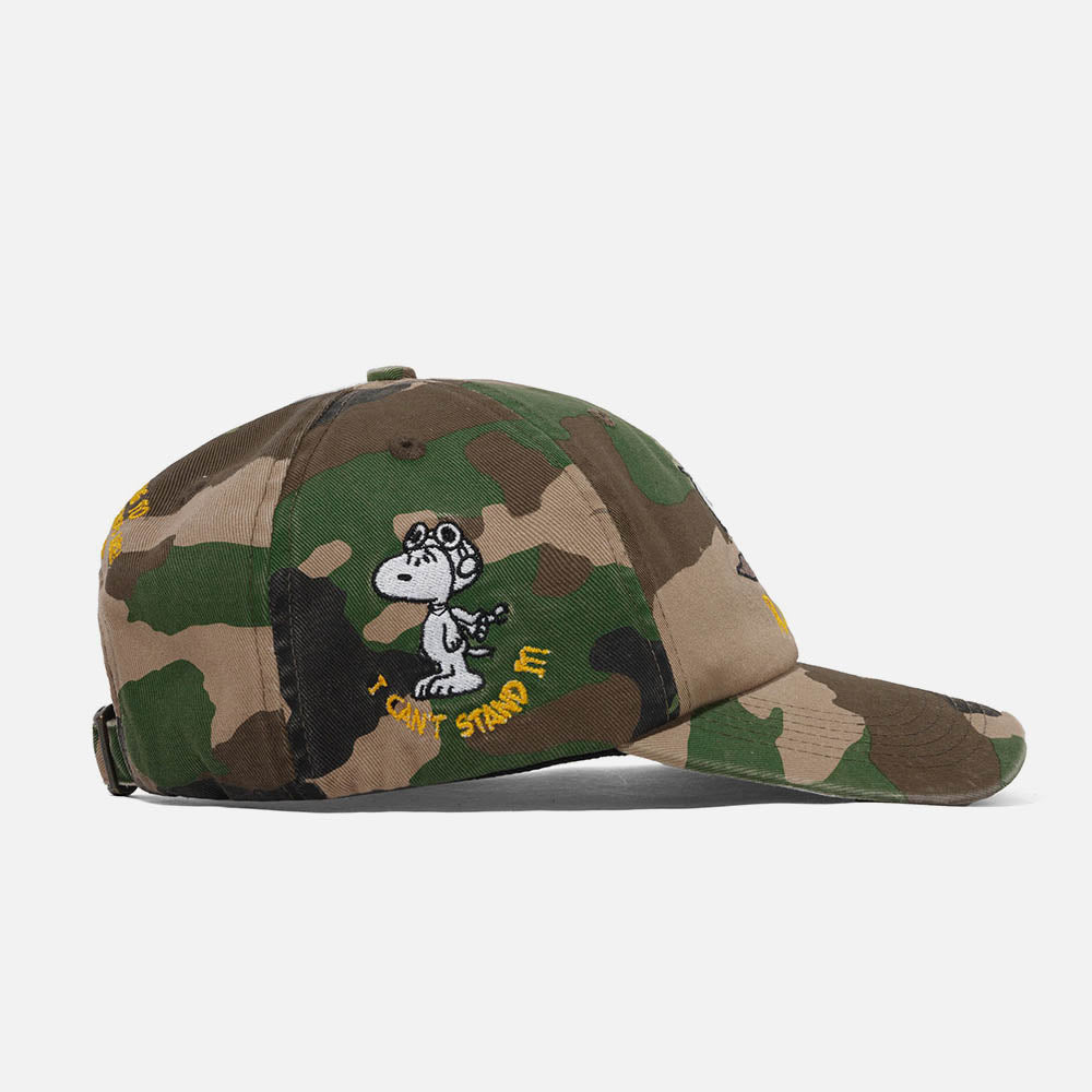 Butter Goods - Peanuts Rats 6 Panel Cap - Washed Camo