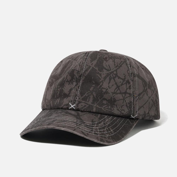 Butter Goods - Woods Camo 6 Panel Cap - Black