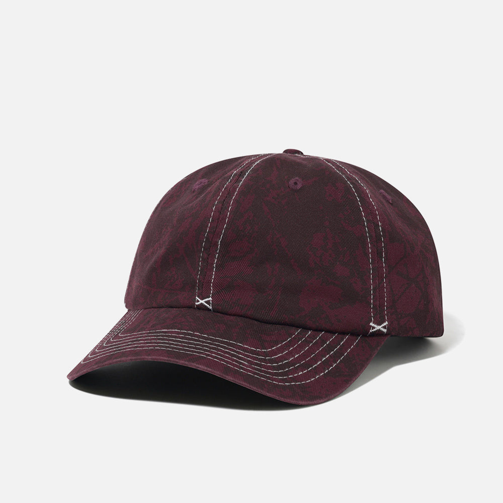 Butter Goods - Woods Camo 6 Panel Cap - Rust