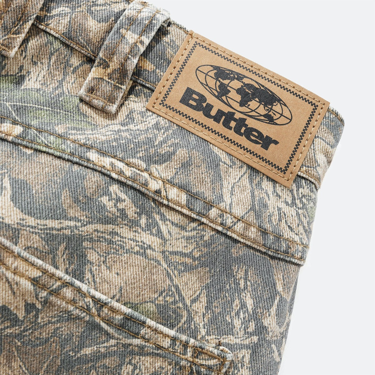 Butter Goods - Carpenter Denim Jeans - Forest Camo