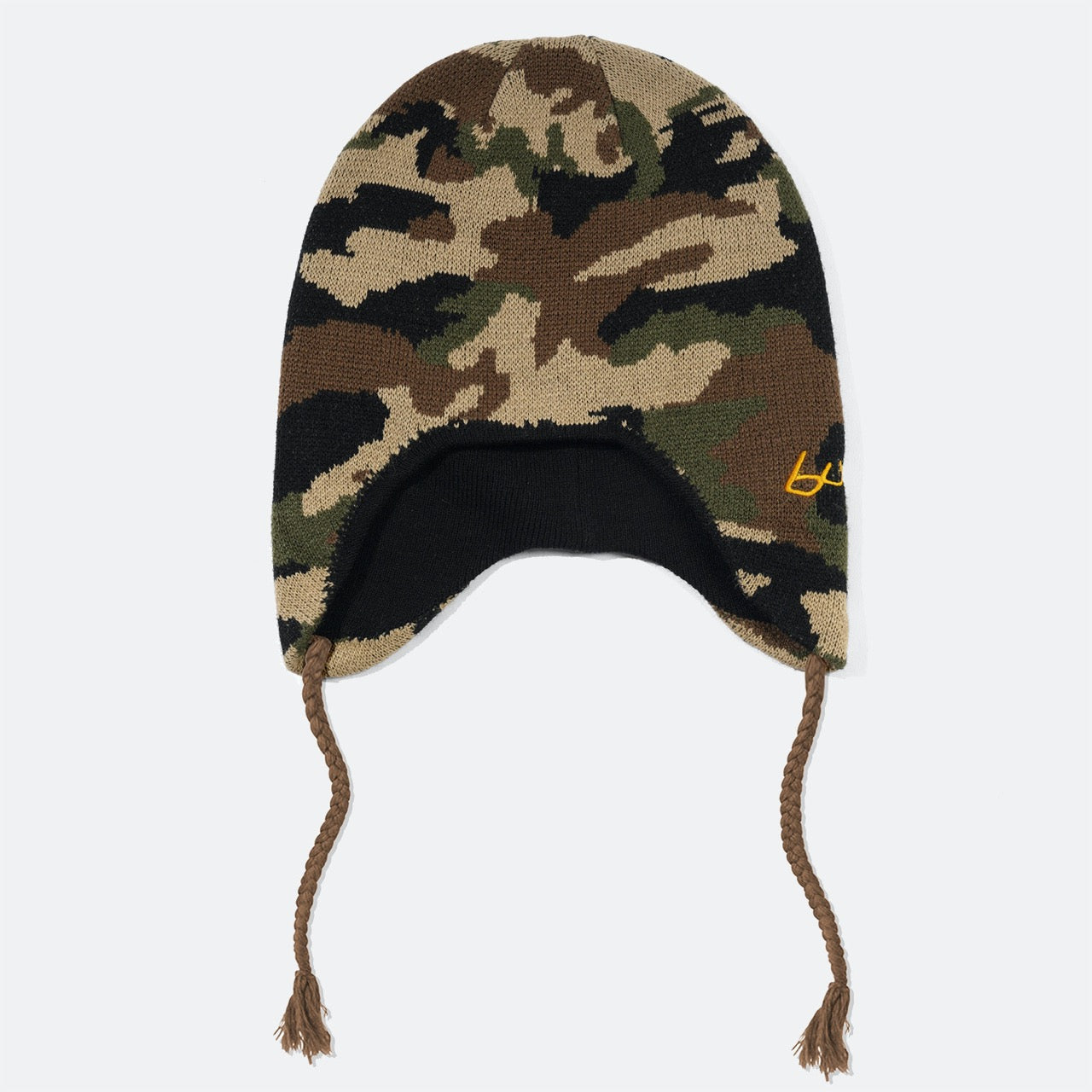 Butter Goods - Earflap Beanie - Woodland Camo