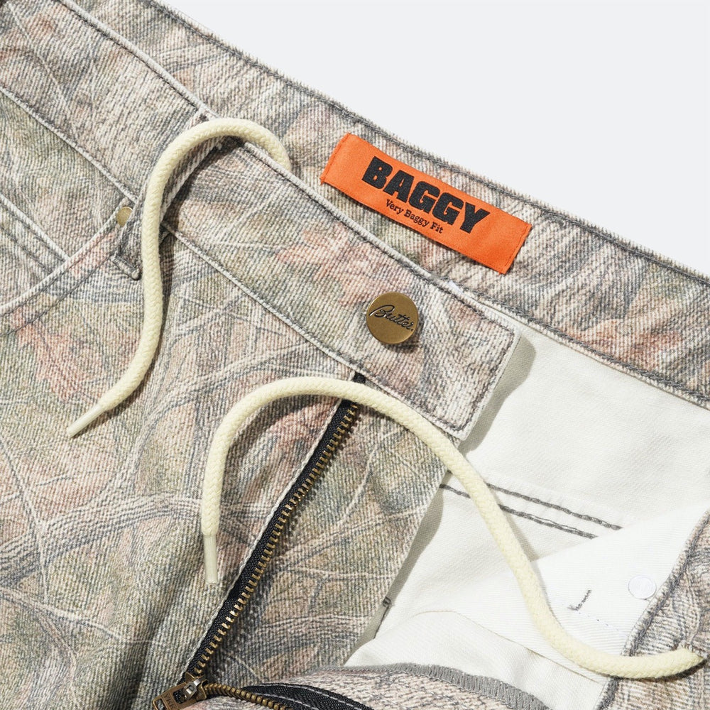 Butter Goods - Baggy Denim Jeans - Forest Camo