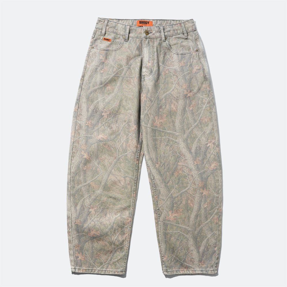 Butter Goods - Baggy Denim Jeans - Forest Camo