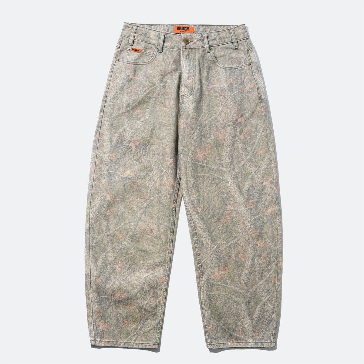 Butter Goods - Baggy Denim Jeans - Forest Camo