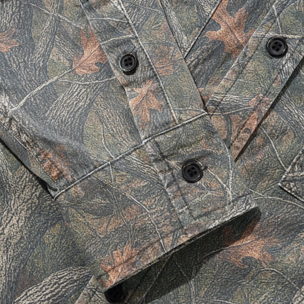 Butter Goods - Yard Longsleeve Shirt - Forest Camo