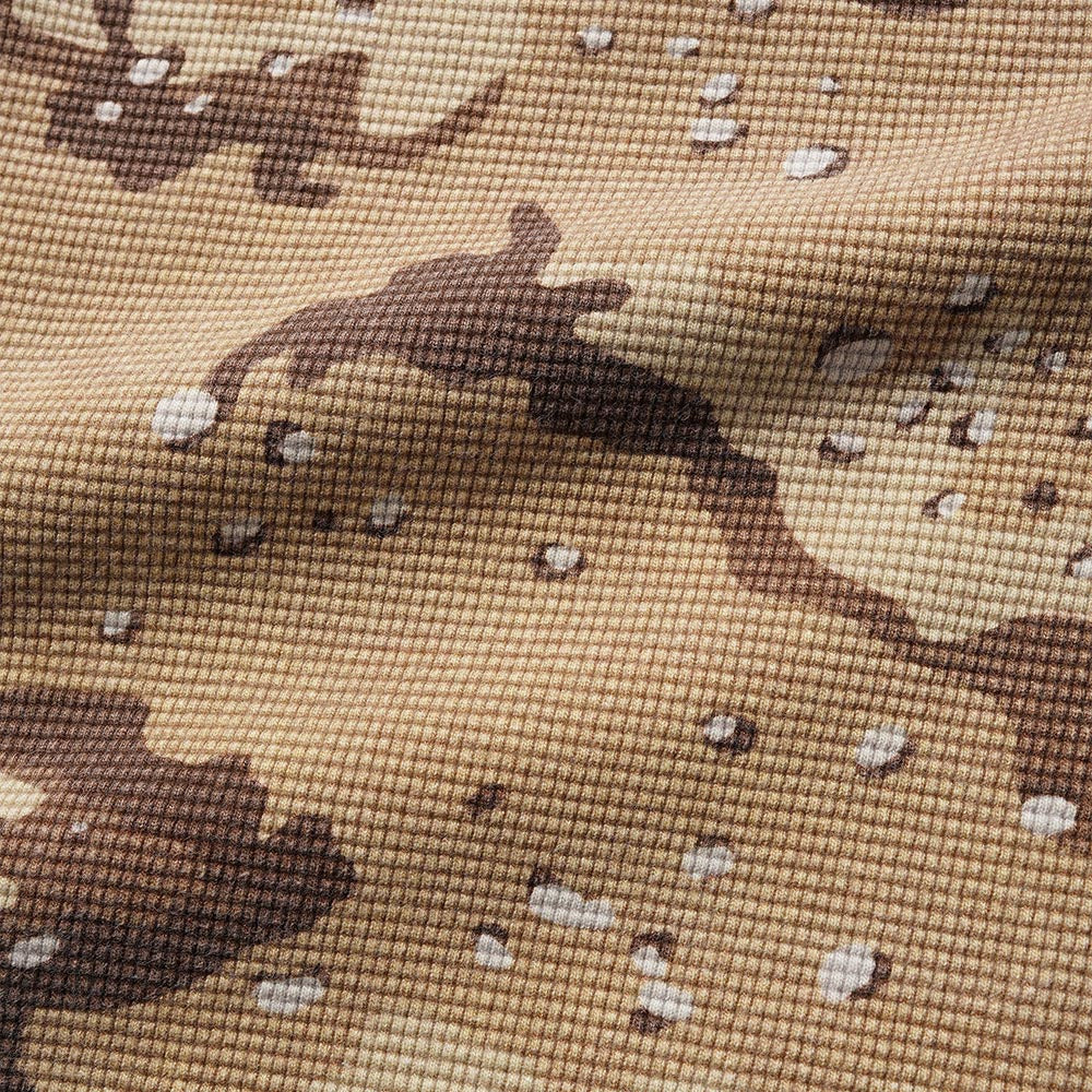 Butter Goods -  Waffle Longsleeve T-Shirt - Desert Camo