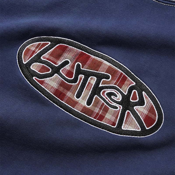 Butter Goods - Crust Crewneck Sweatshirt - Washed Navy