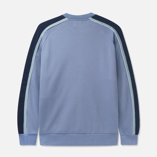 Butter Goods - Division Crewneck Sweatshirt - Slate