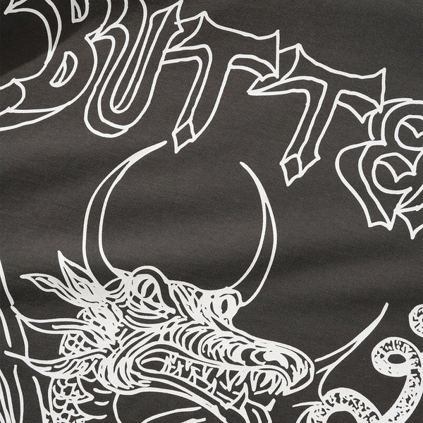 Butter Goods - Daniel Johnston Dragon T-Shirt - Washed Black