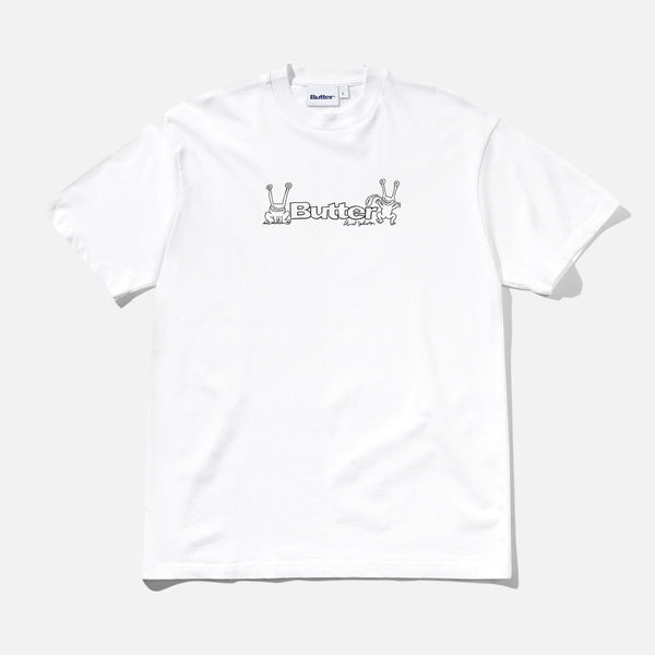 Butter Goods - Daniel Johnston Frog Logo T-Shirt - White