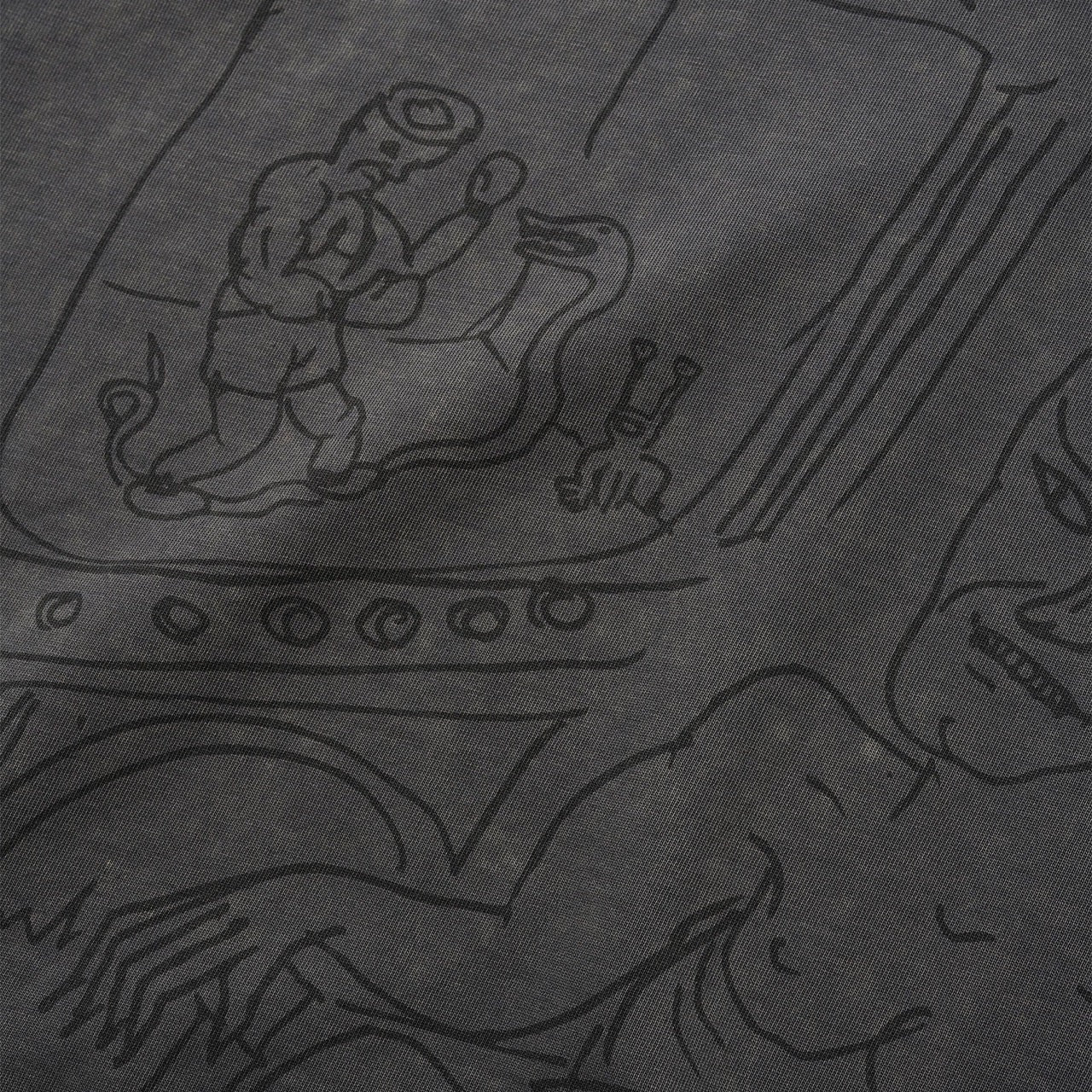 Butter Goods - Daniel Johnston Satan T-Shirt - Black Acid Wash