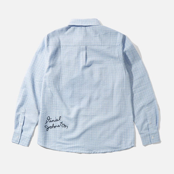 Butter Goods - Daniel Johnston Alive Again Long Sleeve Shirt - Light Blue