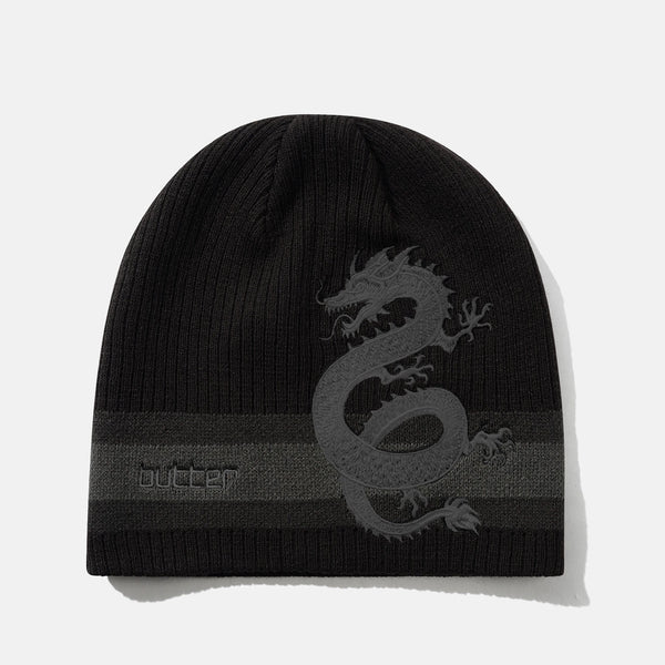 Butter Goods - Dragon Skully Beanie - Black