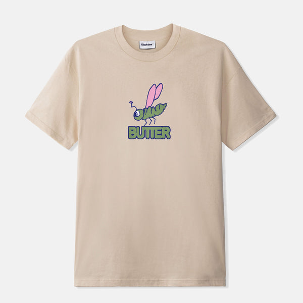 Butter Goods - Dragonfly T-Shirt - Sand
