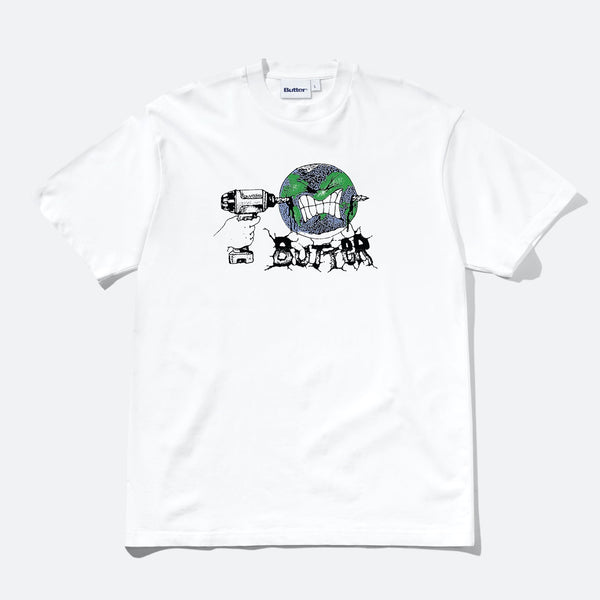 Butter Goods - Drill T-Shirt - White