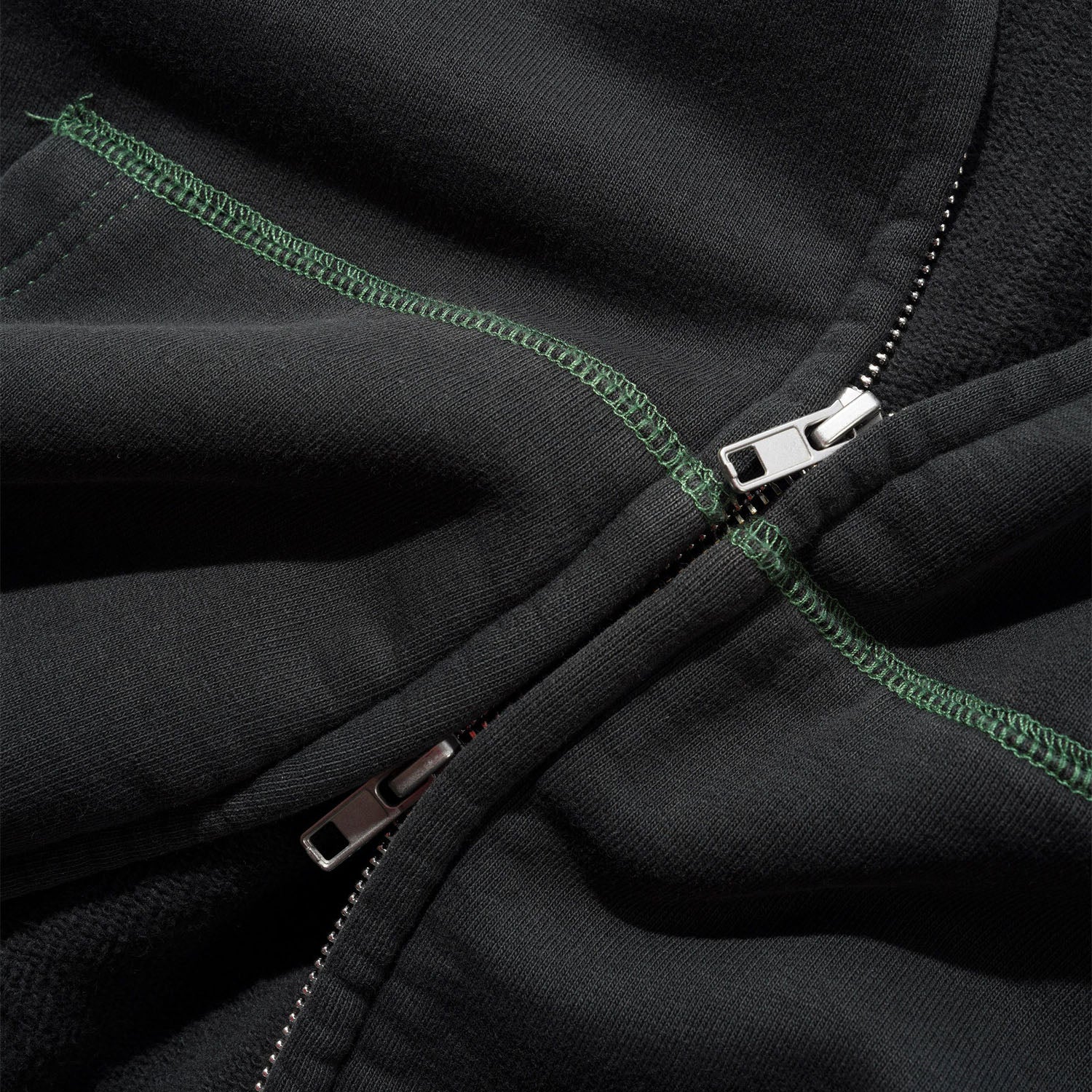 Butter Goods - Drummer Zip Hooded Sweatshirt - Washed Black