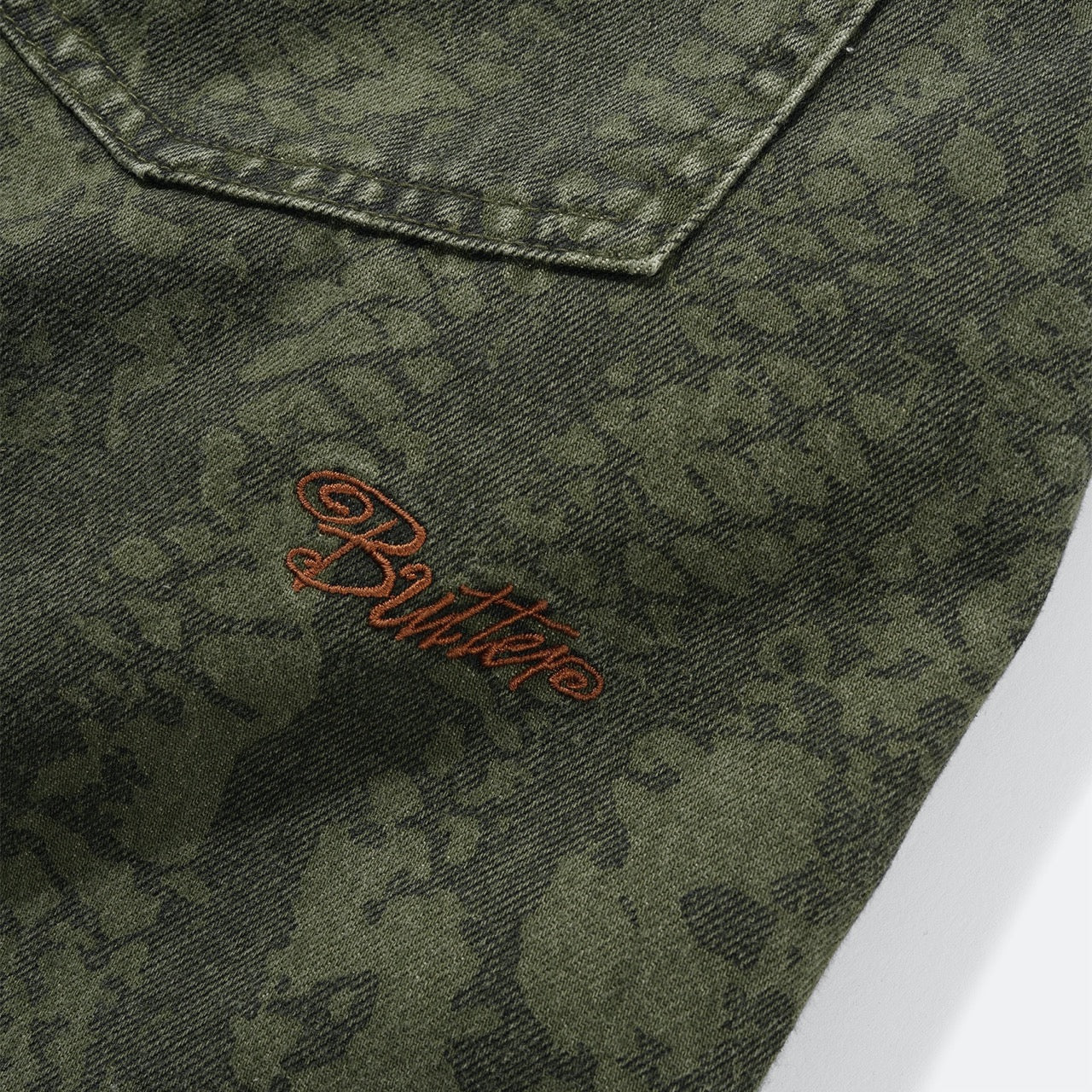 Butter Goods - Garage Denim Jeans - Lowland Camo