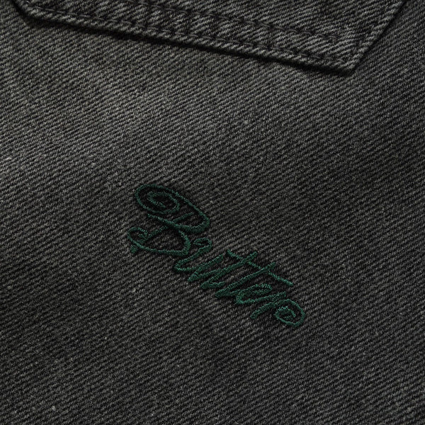 Butter Goods - Garage Denim Shorts - Faded Black