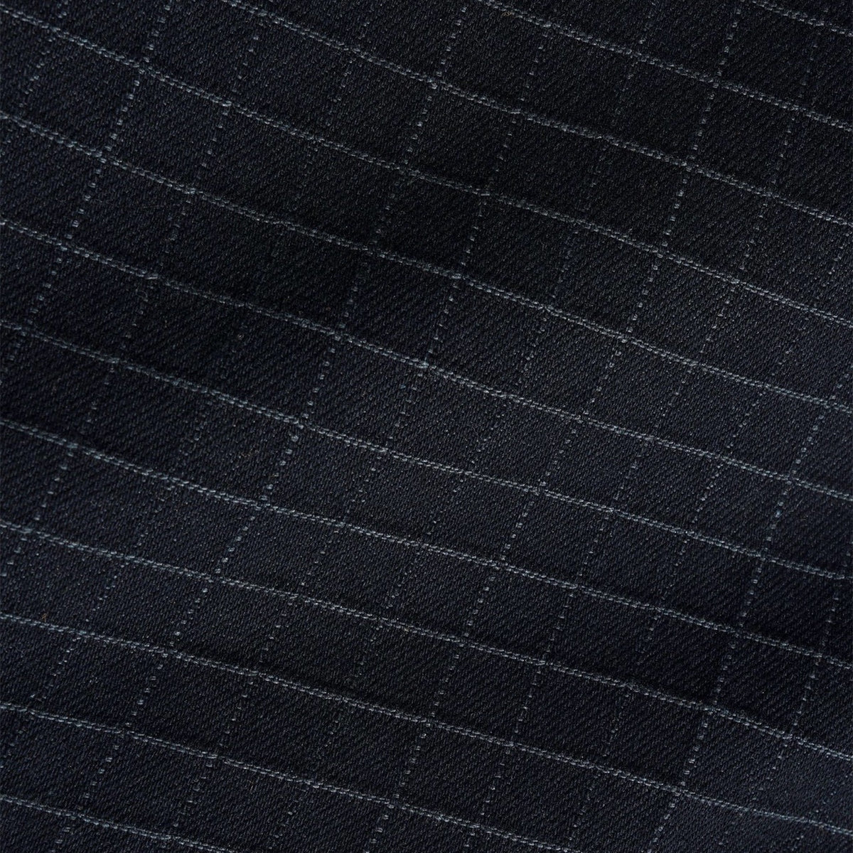 Butter Goods - Grid Denim Jacket - Overdye Black