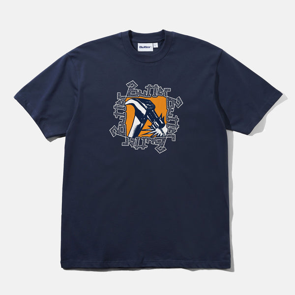 Butter Goods - Hammer T-Shirt - Midnight
