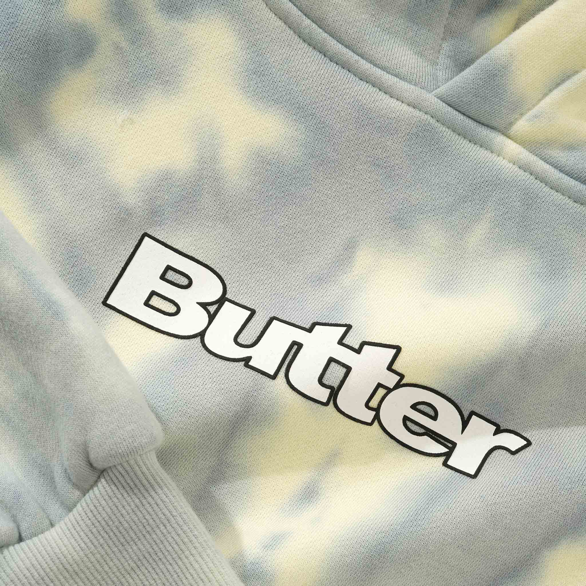 【BUTTER GOODS】 Sight And Sound Pullover Hood / Tie Dye Butter Goods - Disney Sight And Sound Hooded Sweatshirt
