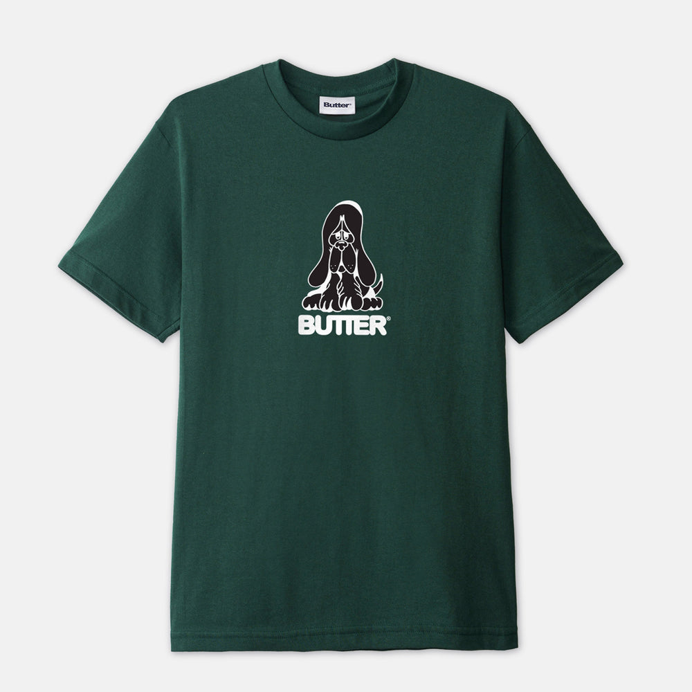 Butter Goods - Hound T-Shirt - Dark Forest