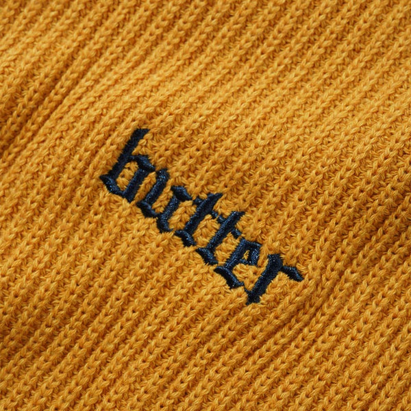Butter Goods - Fade Knitted Sweater - Sunburst