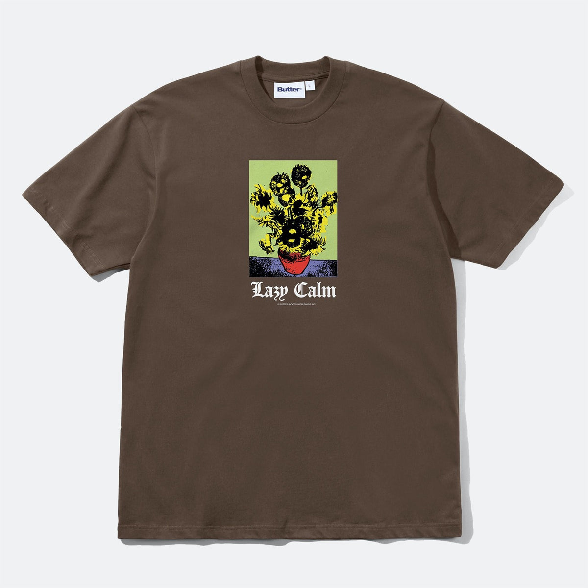Butter Goods - Lazy Calm T-Shirt - Brown