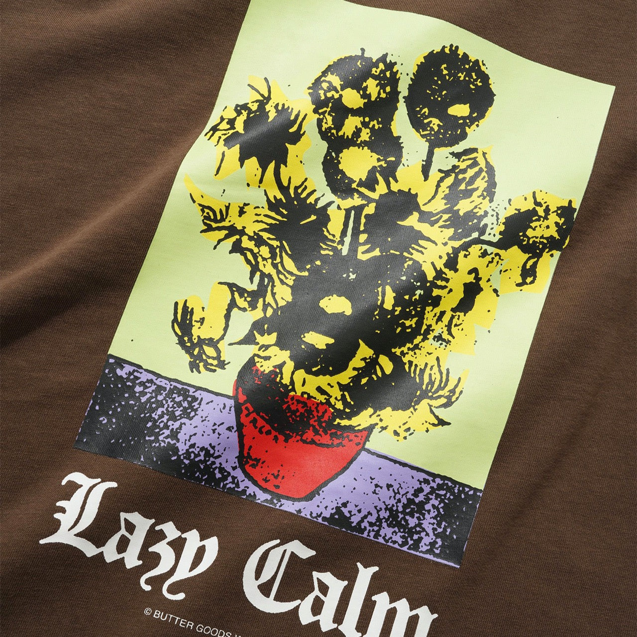 Butter Goods - Lazy Calm T-Shirt - Brown