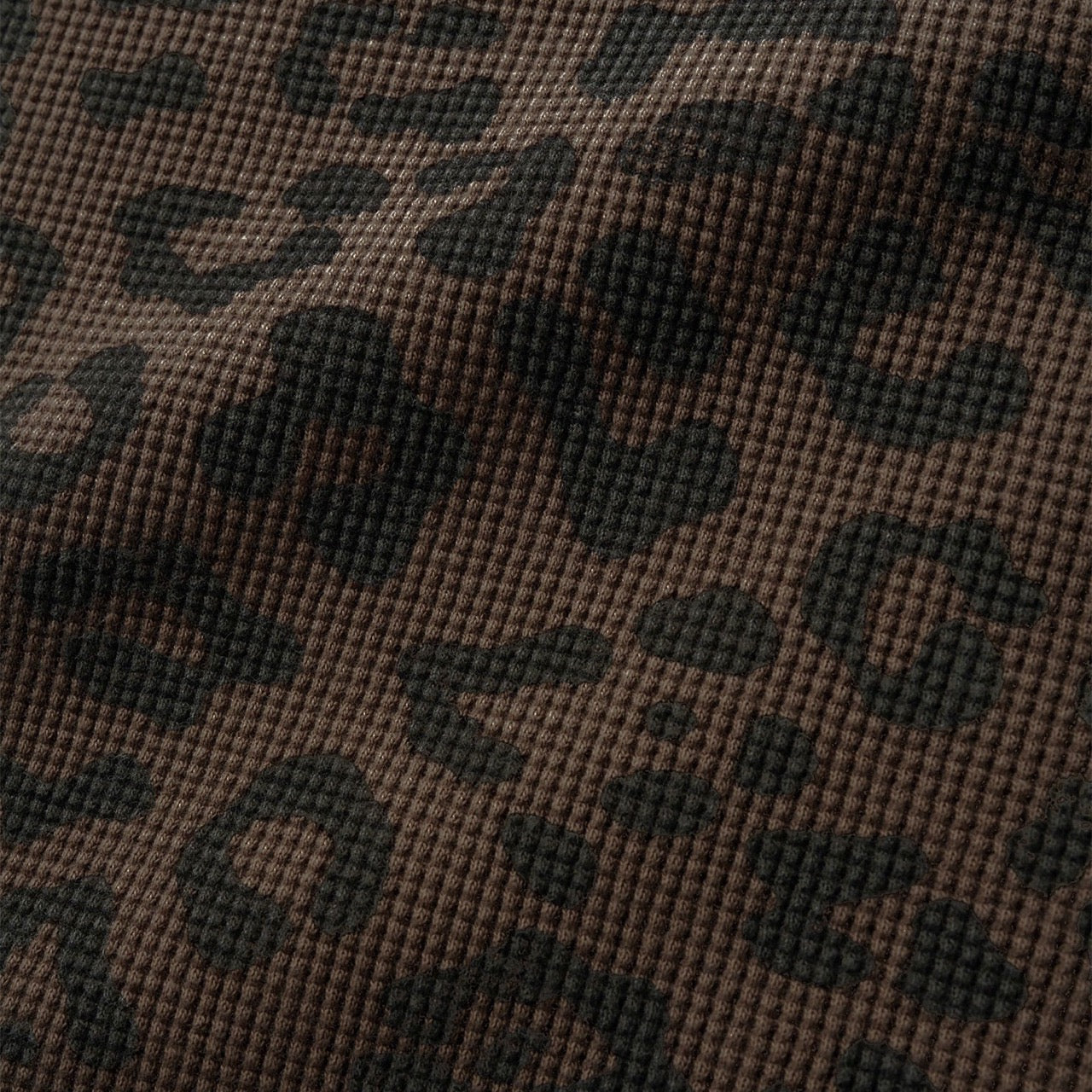 Butter Goods -  Waffle Longsleeve T-Shirt - Leopard