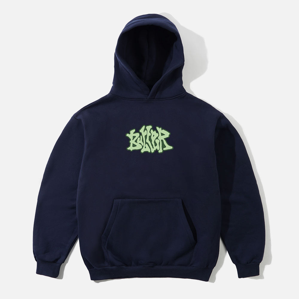 Butter Goods - Melt Pullover Hooded Sweatshirt - Navy