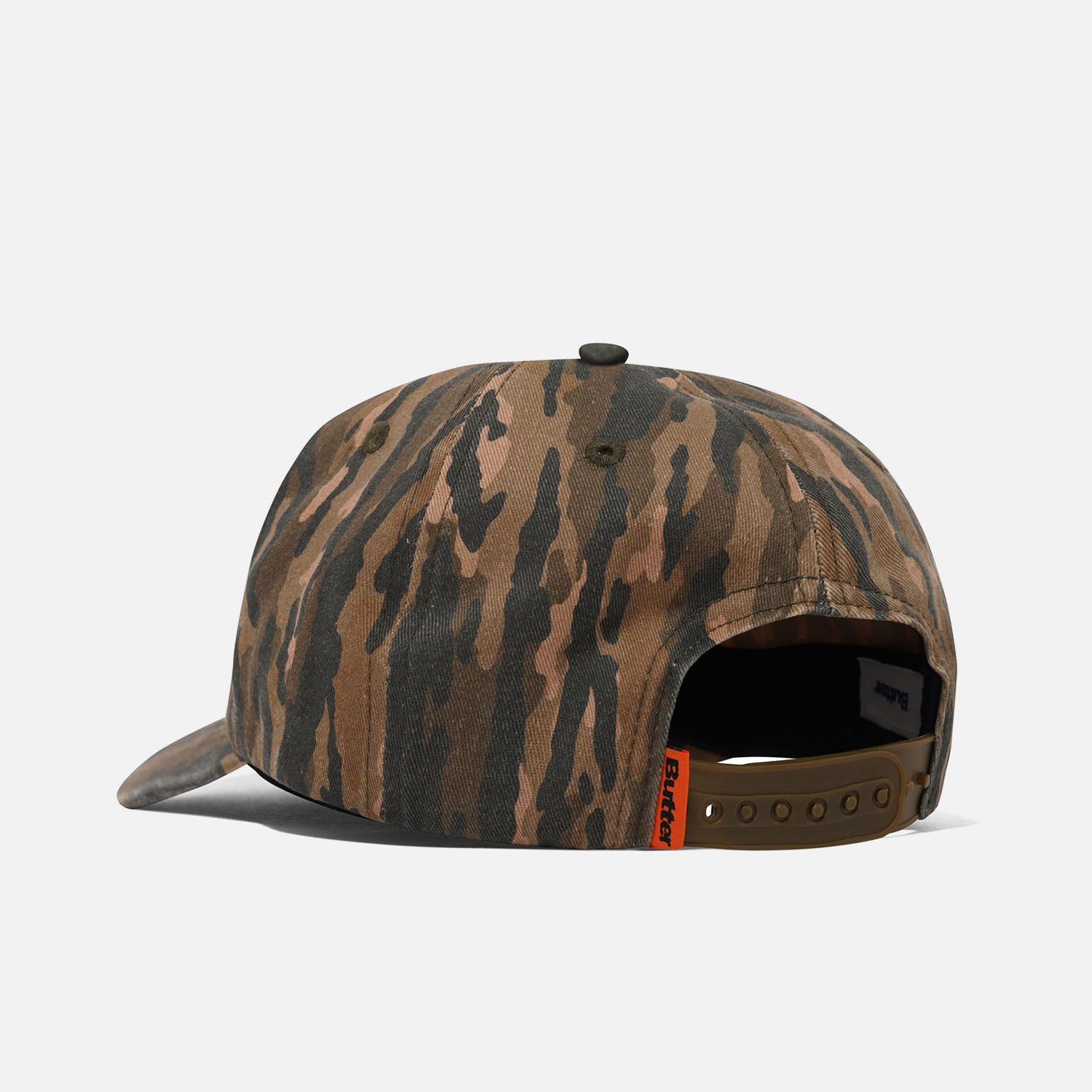 Butter Goods - Nail 5 Panel Snapback Cap - Frog Camo