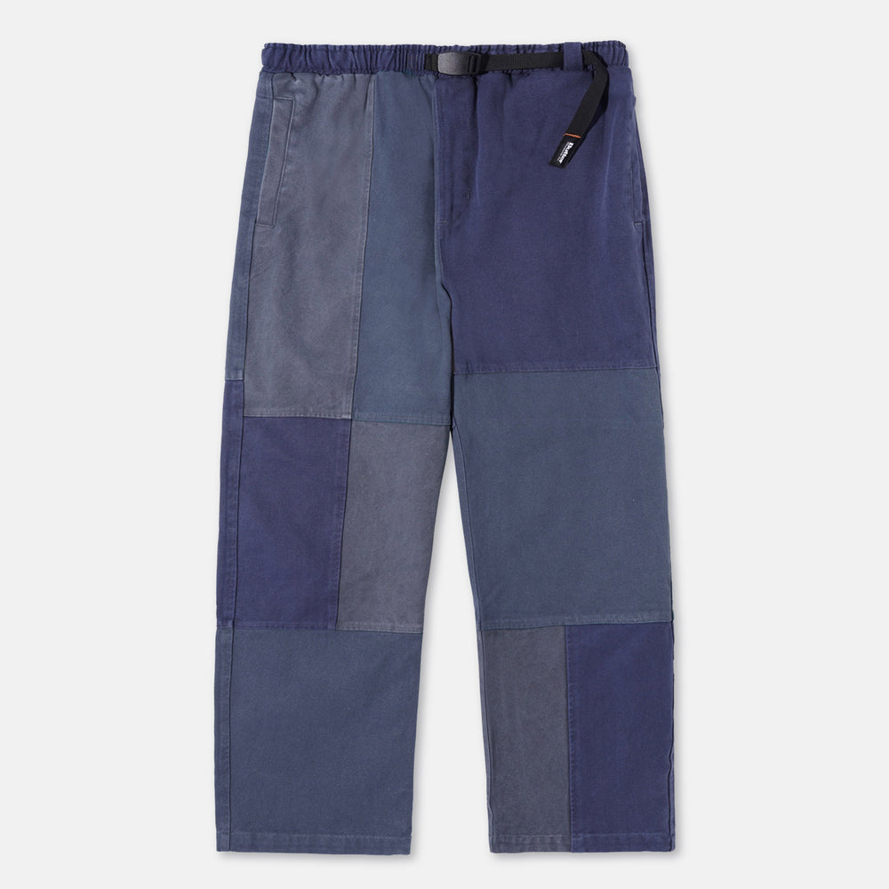 Butter Goods - Washed Canvas Patchwork Pants - Washed Navy