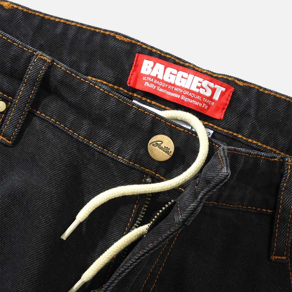 Butter Goods - Philly Santosuosso Denim Jeans - Washed Black