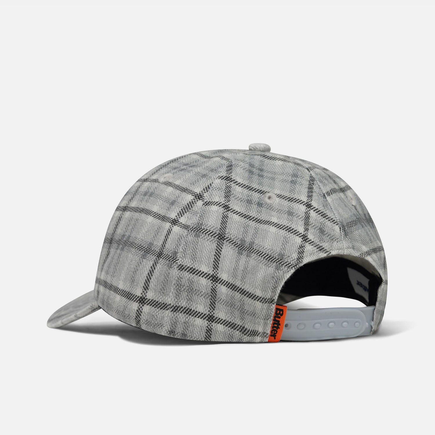 Butter Goods - Jive 6 Panel Cap - Grey Plaid