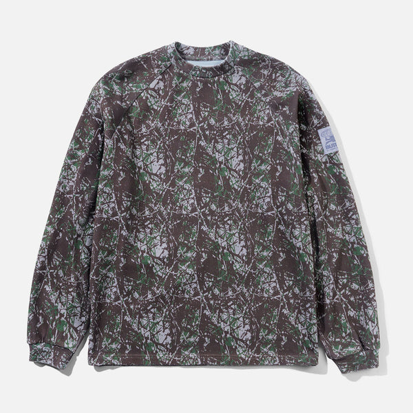 Butter Goods - Principal Crewneck Sweatshirt - Woods Camo