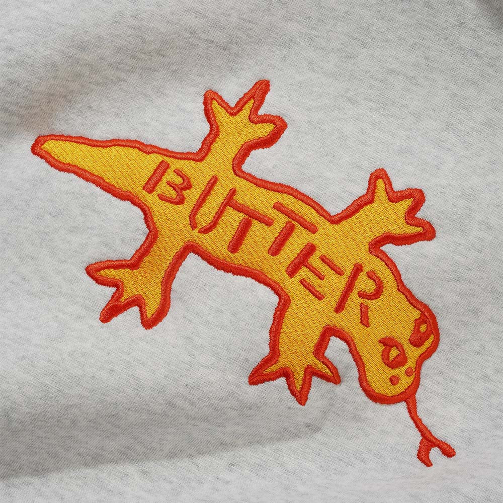 Butter Goods - Reptile Pullover Hooded Sweatshirt - Ash