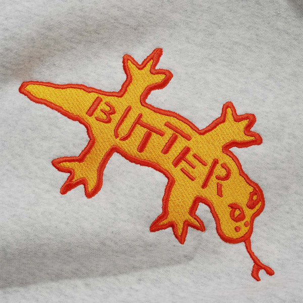 Butter Goods - Reptile Pullover Hooded Sweatshirt - Ash