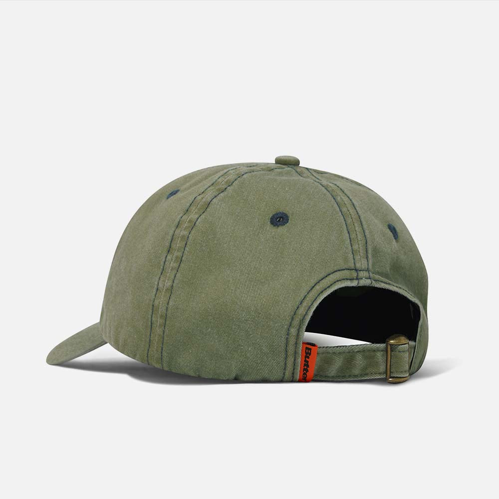 Butter Goods - Rounded Logo 6 Panel Cap - Washed Pear