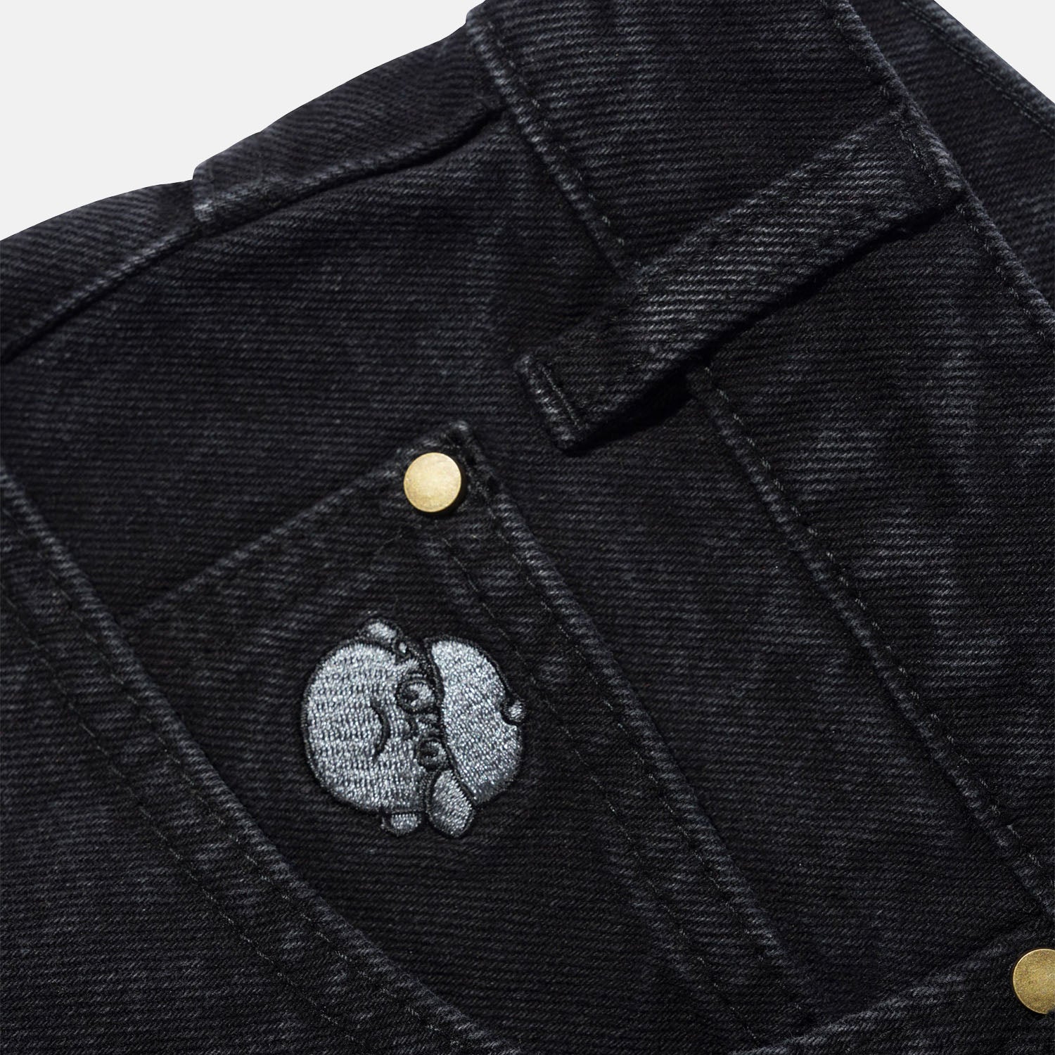 Butter Goods - Santosuosso Denim Jeans - Flat Black