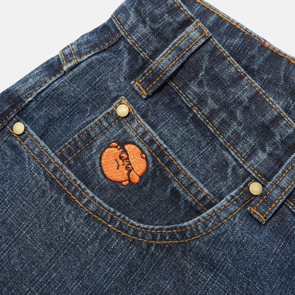 Butter Goods - Santosuosso Denim Jeans - Streaky Navy