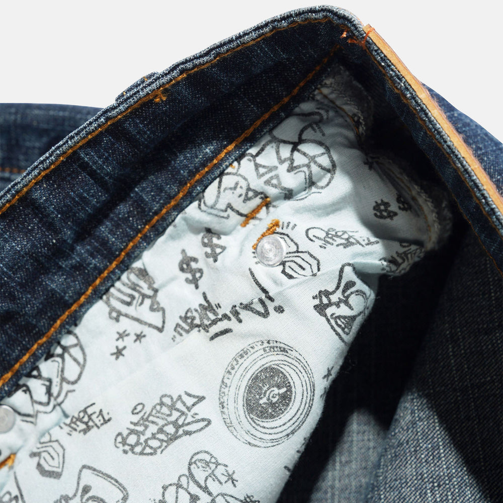 Butter Goods - Santosuosso Denim Jeans - Streaky Navy