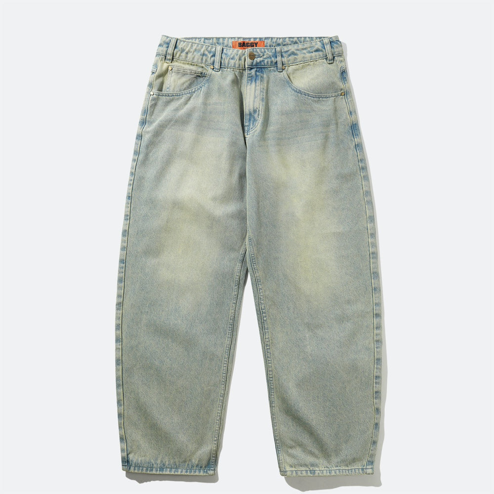 Butter Goods - Scorpion Stitch Denim Jeans - Tinted Light Blue