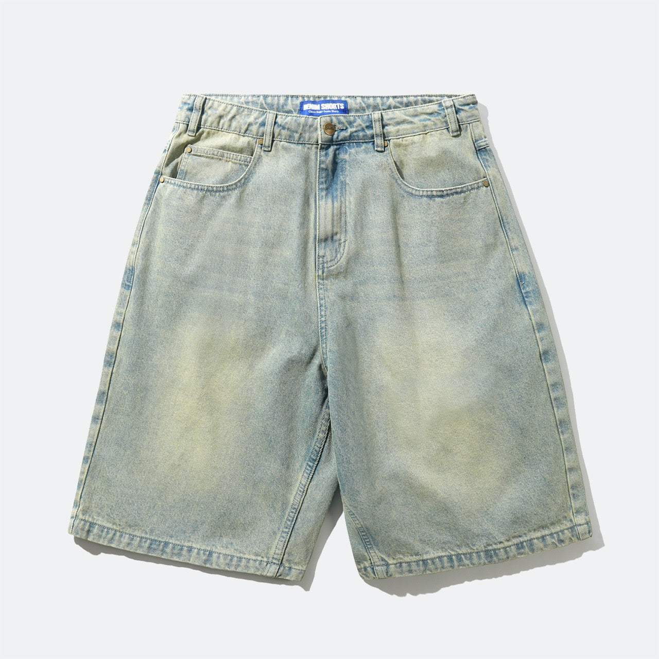 Butter Goods - Scorpion Stitch Denim Shorts - Tinted Light Blue
