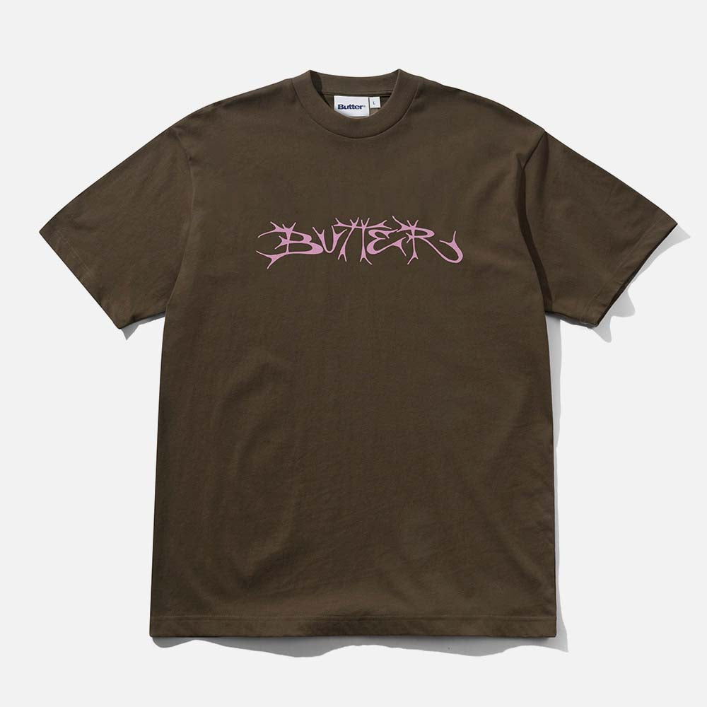 Butter Goods - Scrawling T-Shirt - Chestnut
