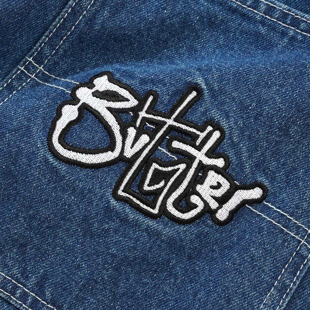 Butter Goods - Scribble Denim Jeans - Mid Blue