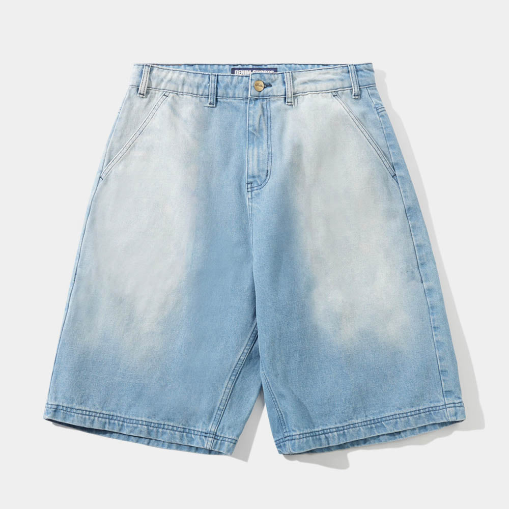 Butter Goods - Scribble Denim Shorts - Faded Light Blue